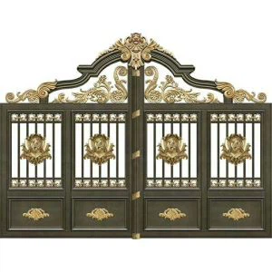 Aliuminio meno vartai kiemui