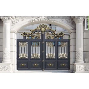 Sargybos zonos aliumininės kiemo durys